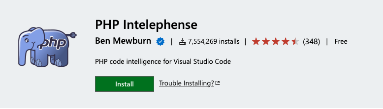 PHP-Intelephense